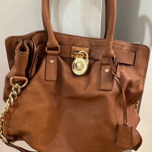 Michael Kors Brown Leather Bag